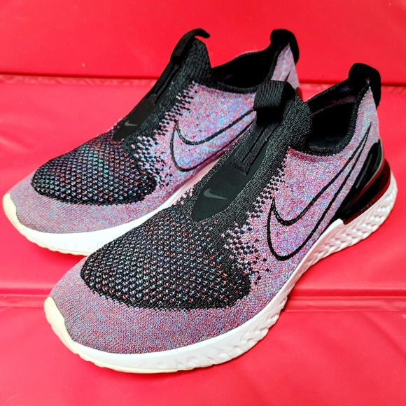 Nike Epic Phantom React Flyknit Women's Running Shoes #BV0415-002 size 10 - Picture 4 of 11
